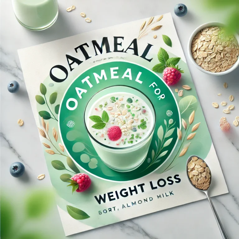 Oatmeal Drink for Weight Loss